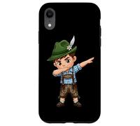 Oktoberfest Boy Dab German Lederhosen Beer Fest October Case for iPhone XR