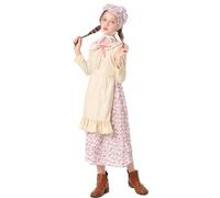 Oktoberfest Costume Girl, Children Victorian Maid Fancy Dress Costume Plus Size Halloween Fancy Dress Costumes Adult Festival Outfits Child Up Costumes Girl Vintage Flared Sleeve Bandage