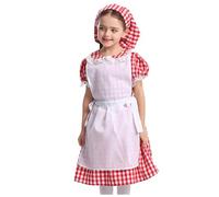 Oktoberfest Costume Girl, Victorian Maid Girls Fancy Dress Servant Adults Classic Vampiress Fancy Dress Costume Girl French Maid Outfits for Child Up Costumes Princess