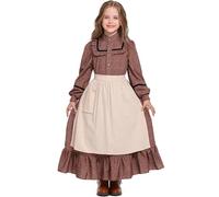 Oktoberfest Costumes Outfits, Kids Victorian Costume Girls Halloween Outfits Girl'S Costume Maid Outfit Girl Child Dress Up Costumes Traditional Clothing
