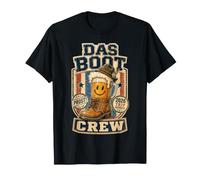 Oktoberfest Das Boot Crew Vintage German Prost Drinking Dad T-Shirt