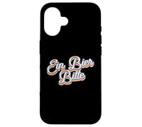 Oktoberfest Ein Bier Bitte Retro Funny Vintage German Beer Case for iPhone 16