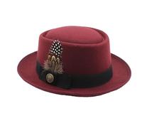 Oktoberfest Hat, Bavarian Traditional Hat with Small Brim, Oktoberfest Traditional Hats with Feathered Felt, Oktoberfest Costume Men, The Most Important Things for Oktoberfest