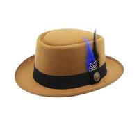 Oktoberfest Hat Costume Deluxe Oktoberfest Hat Adult Bavarian Beer Guy Fancy Dress Hats Unisex 60Er 70Er Hippie Rock Musiker Vampire Karneval Halloween