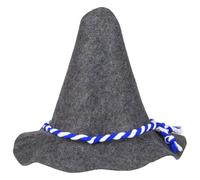 Oktoberfest Hat Tyrolean hat alpine wool hat (One Size - blue)