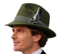 Oktoberfest Hats - Octoberfest Hat | Adults German Oktoberfest Fancy Dress Costume Accessory | Elegant Beer Festival Costume Headwear For Adult Photo Party October Photo Party | Deluxe Bavarian Hat