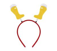 Oktoberfest Headband German Beer Festival Party Headwear Celebration Costume Accessories for Men and Women Costume Accessories (Yellow, One Size)