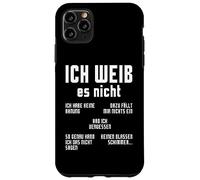 Oktoberfest Ich Weiss Es Nicht German Student German Speaker Case for iPhone 11 Pro Max