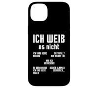 Oktoberfest Ich Weiss Es Nicht German Student German Speaker Case for iPhone 14 Plus