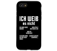 Oktoberfest Ich Weiss Es Nicht German Student German Speaker Case for iPhone SE (2020) / 7 / 8