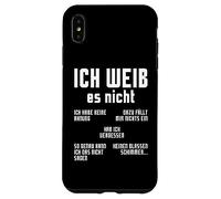 Oktoberfest Ich Weiss Es Nicht German Student German Speaker Case for iPhone XS Max
