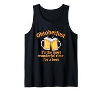 Oktoberfest It's the most wonderful time for a beer Festival Tank Top
