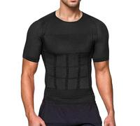 Oktoberfest Outfit Beer Costume Muscle Alive Men Skinny Tight Compression Base Layer Short Sleeve T Shirt Bodybuilding Tops Polyester and Spandex for Wedding Party Beach Vacation