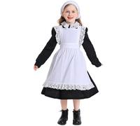 Oktoberfest Outfit, Victorian Maid Fancy Dress Costume Halloween Costume Girl Girls Oktoberfest Maid Outfit for Men Child Dress Up Costumes Princess Girl