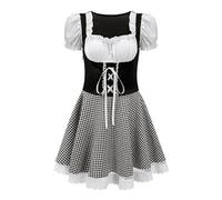 Oktoberfest Outfit Women Beer Fest Costume Female Fancy Dress Traditional Festival German Dirndl Bavarian Carnival Party For