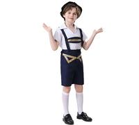Oktoberfest Outfit Women Black Dress Kids Bavarian Costume Men World War 2 for Children Costumes Tudor Boys Carnival Outfits Viking Maid Ww2 Girls Golf Fancy Old Lady Lederhosen