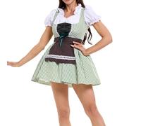 Oktoberfest Outfit Women Lederhosen Womens Costume Beer Maiden Halloween Costumes Carnival Outfits National Style Maid Sexy Funny Aprons For Bavarian