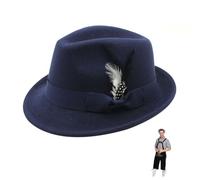 Oktoberfest Outfits Hat Bavarian Lederhosen Guy Adult Costume Cap for Adults Halloween and Beer Festival