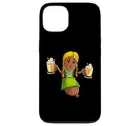 Oktoberfest Party Funny Bratwurst Dirndle Beer German Women Case for iPhone 13