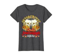Oktoberfest Schnitzengiggle Squad Funny German Drinking Beer T-Shirt, Women, Dark Heather Grey, XX-Large