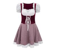 Oktoberfest Women'S Costume Adult Ladies Dress German Beer Bavarnian Girl Dirndl Carnival Halloween Costumes For