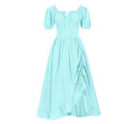 Oktoberfest Women'S Costume Beer Fest Female Dress With Attached Apron Girl Maid German Dirndl Traditional Costumes For
