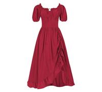 Oktoberfest Women'S Costume Beer Wench Fancy Dress Traditional Festival Carnival Dirndl Bavarian For Maid Outfit