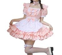 Oktoberfest Women's Costume German Dirndl Dress Bavarian Beer Maid Outfit Plaid Fancy Adults Oktobermiss for Carnival