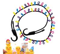 Okueejur Rubber Duck Holder for Jeep Owners, Duck Display Rope Paracord Strap for Jeep Wrangler YJ TJ JK JL JT, Jeep Ducking Interior Accessory (Rubber Ducks Not Included)