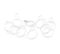 Okuli Set of 10 Silicone EarBuds Ear Tips For Sony Linkbuds WF-L900 Earphones in White