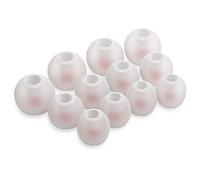 Okuli Set of 12 Silicone EarBuds Ear Tips For Fitbit Flyer Wireless Earphones in Clear