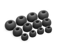 Okuli Set of 12 Silicone EarBuds Ear Tips For JBL Tour Pro 2 Earphones in Black