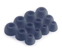 Okuli Set of 12 Silicone EarBuds Ear Tips For JBL Tune Beam, Ghost Edition Earphones in Blue