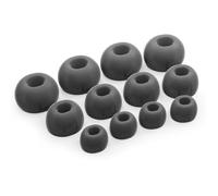 Okuli Set of 12 Silicone EarBuds Ear Tips For JBL Tune Buds Earphones in Black