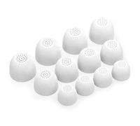 Okuli Set of 12 Silicone EarBuds Ear Tips For Samsung Galaxy Buds FE Earphones in White
