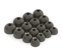 Okuli Set of 16 Silicone EarBuds Ear Tips For Sony LinkBuds Fit Earphones in Black