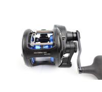 Okuma Solterra SLX Single Speed Levelwind Lever Drag Saltwater Trolling Reel, SLX-10Lb, 380yds-20lb, Black
