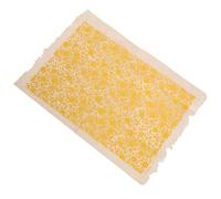 OKUMEYR 1 Sheet Yellow Transfer Paper for Pottery with Break Resistance and Easy Cutting, for DIY Crafts and Can Be Fired in Stove, for Ceramic Decals and Pottery Accessories