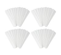 OKUMEYR 100pcs Disposable Anti-sweat Collar Protector Strips Skin-friendly Non-woven Fabric Material, Sweat Absorption for Shirt Neck and Hat, Suitable for Sports and Occasions