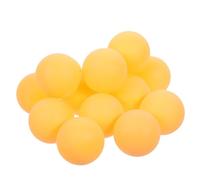 OKUMEYR 100pcs Mm Yellow Seamless Plastic Bingo Balls for Family Party Games and Teambased Table Game, Matte Surface Finish, Sturdy Pp Material with Fairness and Easy Sorting Features