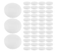 OKUMEYR 100pcs White Soft and Smooth Makeup Sponges for Face, Versatile Sponge Applicator Pads for Foundation and Powder Blending, for Wet and Dry Cosmetic Use