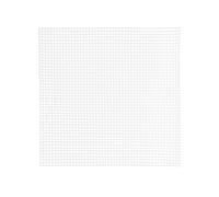 OKUMEYR 10pcs Cuttable Plastic Mesh Cross Stitch DIY Mesh Sheet Multi-Purpose Grid for Needle Point Craft White 20x20cm Applicable to Bag Model and Lining Board