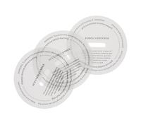 OKUMEYR 10pcs DIY Candle Making Paper Stickers White Cup Labels for Scented Candles and Metal Jars, for Selling and Giving as Presents