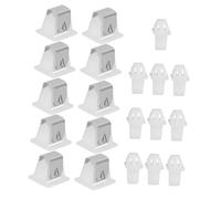 OKUMEYR 10pcs Door Latch Catch Kit for Dryer Replacement Latch Kit No Drilling Needed Fit Easy Install Materials