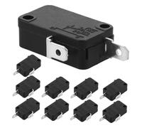 OKUMEYR 10pcs Microwave Oven Parts Micro Switch for Door High Power Capacity -pin Design
