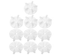 OKUMEYR 10pcs Nail Art Practice Stand Lotus Shape Nail Trainning Practice Hand for Art Display Rack Salon Artists Home Use