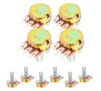 OKUMEYR 10pcs Potentiometer for Guitar Volume Control Precision Tuning Electronic Accessories for Sturdy and Reliable Replacement for DIY Projects