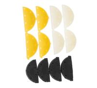 OKUMEYR 12pcs Adhesive Sneaker Sole Pads Shoe Heel Repair Inserts Protective and Cuttable Imitation Ox-Tendon Material for Walking Safety on Sports and Leather Shoes