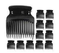 OKUMEYR 12pcs Hair Curler Claw Clips for Women and Heat-insulating Styling Grip Salon Sectioning Clips for Small Medium Large Rollers Quick Easy Volume and Curl