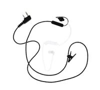 OKUMEYR 1pc Acoustic Tube Earphone Mono Earbud Radiation Headset for Long Term Use Covert Design for Easy Attachment for Communication and